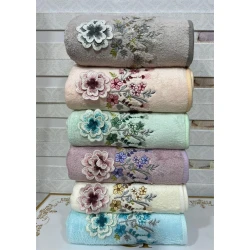 Набор полотенец для рук и лица Sahara SHA-00001530, махровый, 50х90 см, 6 шт