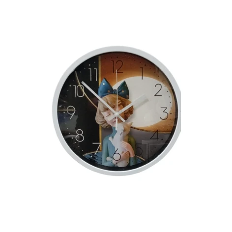 Настенные часы Bayramov Group SS-149, белый, 30 см