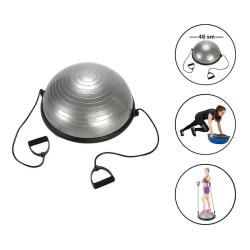 Балансировочная полусфера Gymnic 1618/1, 46 см, серый