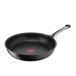 Сковородка Tefal Titanium 6X Excellence, алюминий, черная, 24 см