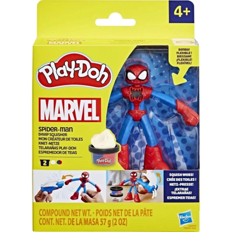 Игровой набор Hasbro Play-Doh Marvel Spider-Man, 4+ лет Игровой набор Hasbro Play-Doh Marvel Spider-Man, 4+ лет