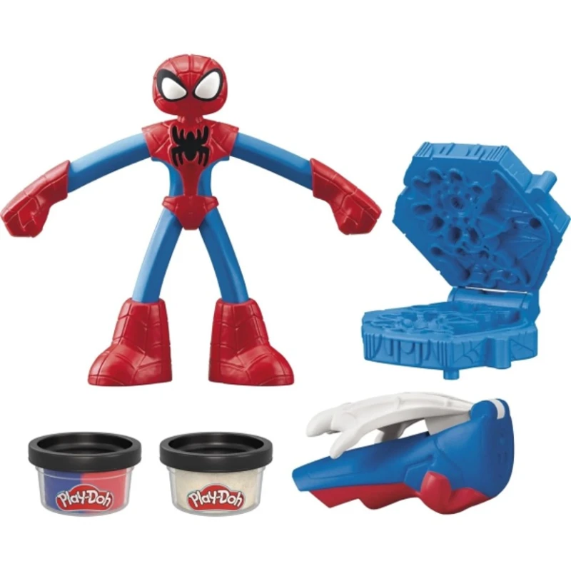 Игровой набор Hasbro Play-Doh Marvel Spider-Man, 4+ лет Игровой набор Hasbro Play-Doh Marvel Spider-Man, 4+ лет