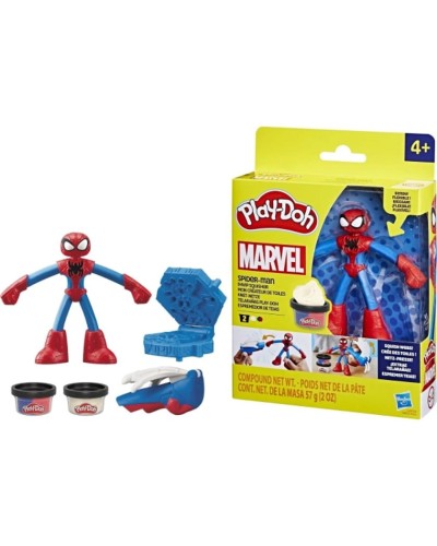 Игровой набор Play-Doh Marvel Spider-Man, 4+ yaş