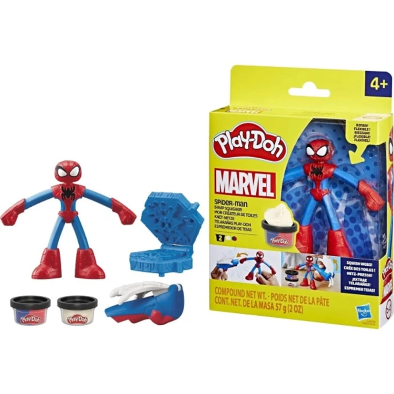 Игровой набор Hasbro Play-Doh Marvel Spider-Man, 4+ лет Игровой набор Hasbro Play-Doh Marvel Spider-Man, 4+ лет