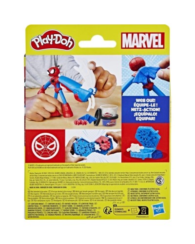 Игровой набор Play-Doh Marvel Spider-Man, 4+ yaş