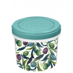 Банка для хранения Plast Team Olive, полипропилен, 700 мл