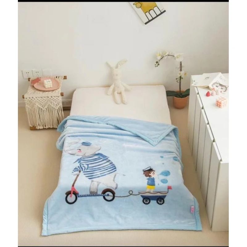 Плед для колыбели Maison Dor UB16, 100х130 см, бамбук, голубой Плед для колыбели Maison Dor UB16, 100х130 см, бамбук, голубой