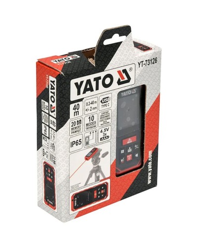 Lazer məsafəölçən Yato YT-73126