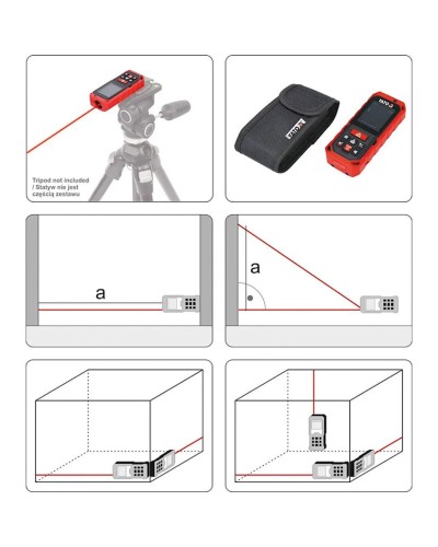 Lazer məsafəölçən Yato YT-73126