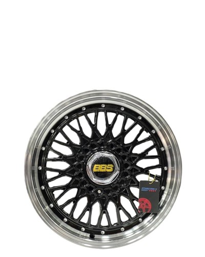 Təkər diskləri BBS R15 DSC288, gümüşü/qara