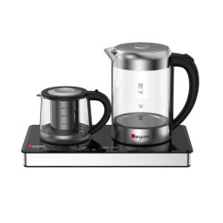 Электрочайник с заварником Bergamo BG-TM2408SGD