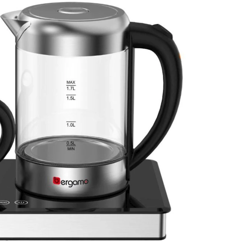Электрочайник с заварником Bergamo BG-TM2408SGD Электрочайник с заварником Bergamo BG-TM2408SGD