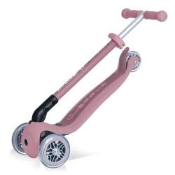 Детский самокат Globber Plus Eco, алюминий/пластик, розовый