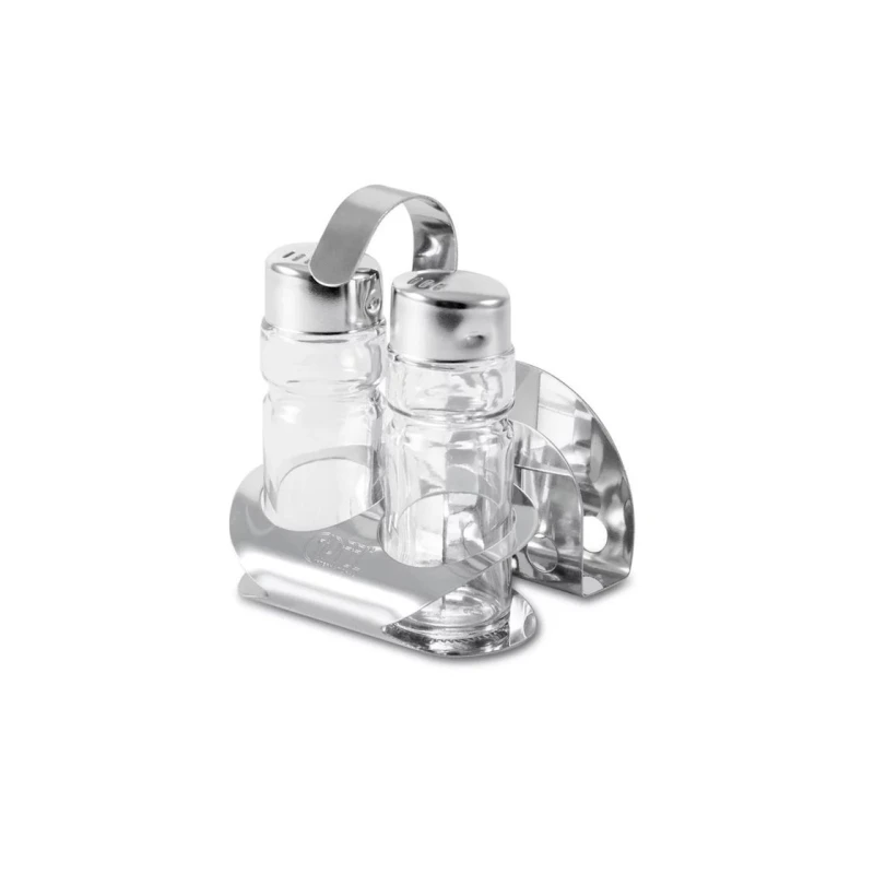 Набор для специй Gipfel 5368, нержавеющая сталь/стекло, прозрачный/серебристый, 11.5x8.6x7.5 см Набор для специй Gipfel 5368, нержавеющая сталь/стекло, прозрачный/серебристый, 11.5x8.6x7.5 см