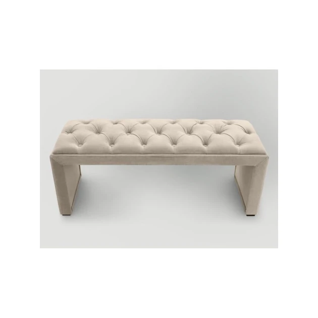 Скамейка 17, ткань, бежевый, 40x35x80 см Скамейка 17, ткань, бежевый, 40x35x80 см