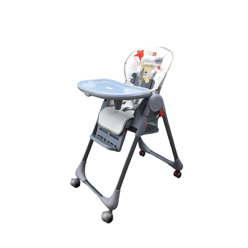 Стульчик для кормления CR Grey, серый, 105х50х87 см