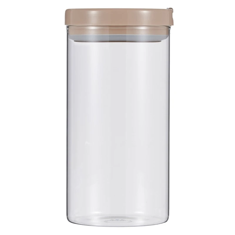 Емкость для хранения Werner Anzio 51940, стекло/пластик, прозрачная/бежевая, 1050 мл Емкость для хранения Werner Anzio 51940, стекло/пластик, прозрачная/бежевая, 1050 мл