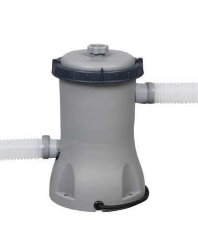 Hovuz Bestway 5614X, karkas, dairəvi, 366х366х100 sm, 9150 l, boz