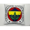 Fenerbahçe Loqolu Dekorativ Yastıq 45x45 sm