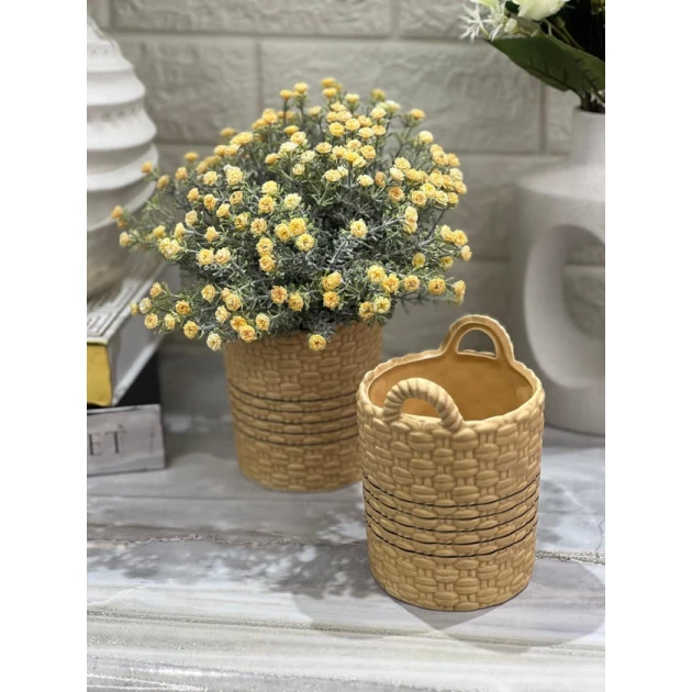 Güldan Plateon0039, keramika, qəhvəyi, 11 sm