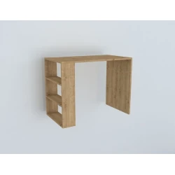 Компьютерный стол Art Mebel House 141, коричневый, 75x90x50 см