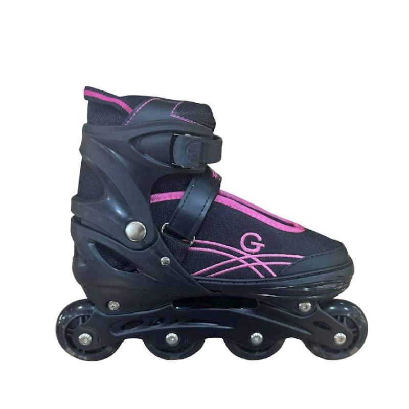 Roliklər FZ 9002Al, ölçü 39-42, qara/çəhrayı