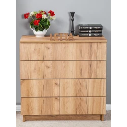 Тумба Letta, ЛДСП, коричневая, 73х33х75 см Тумба Letta, ЛДСП, коричневая, 73х33х75 см