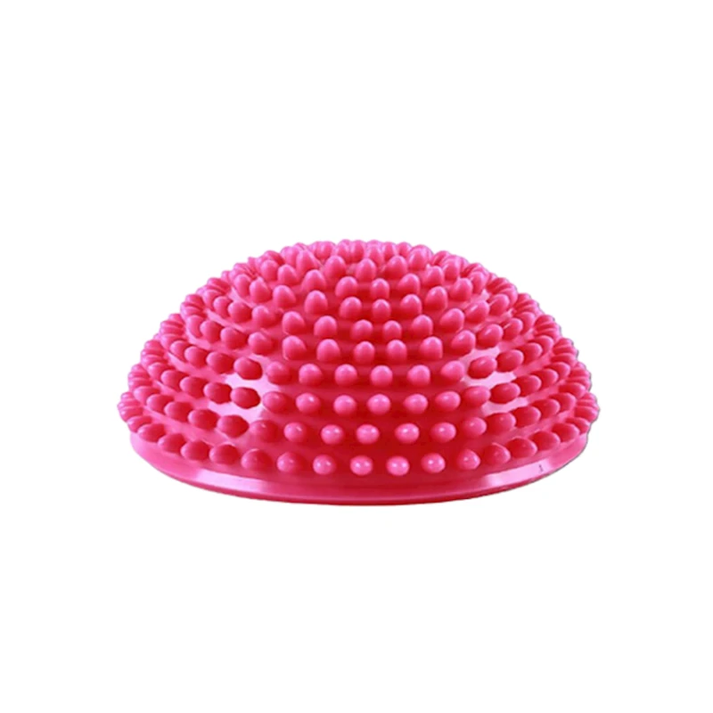 Yarıyumru massaj topu ayaqlar üçün Gymnic 1022 tikanlı, PVC, çəhrayı, 16 sm Yarıyumru massaj topu ayaqlar üçün Gymnic 1022 tikanlı, PVC, çəhrayı, 16 sm