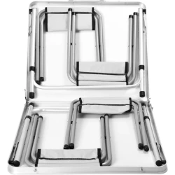 Складной комплект для пикника со столом и стульями Складной комплект для пикника со столом и стульями