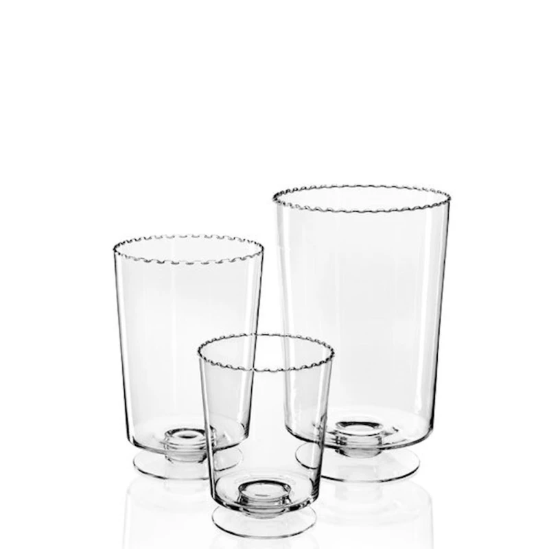 Şamdan Hom-me 43х27 sm, şüşə, şəffaf