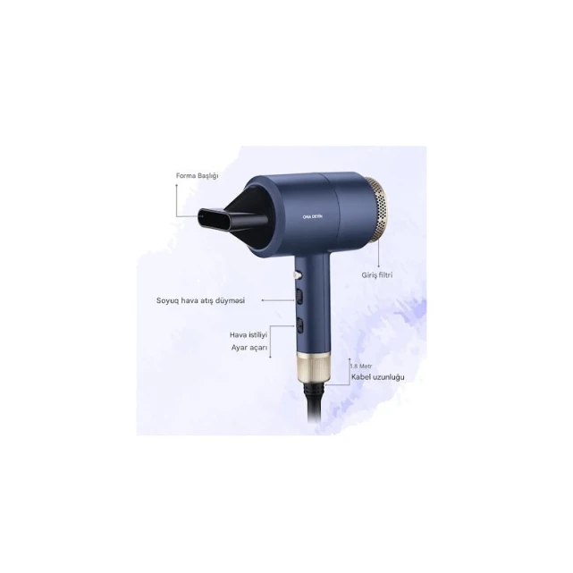 Фен KUMTEL HHD-02_RB многофункциональный Фен KUMTEL HHD-02_RB многофункциональный