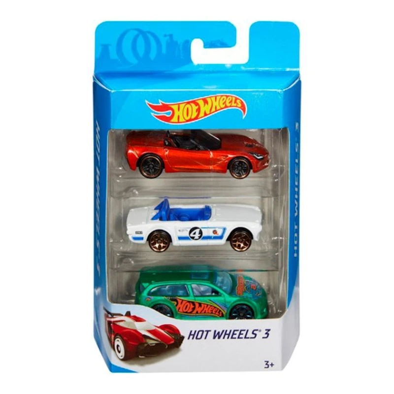 Набор машинок Hot Wheels K5904-978L, 3 шт, в ассортименте