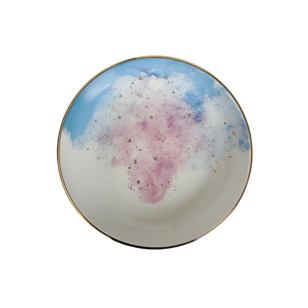 Kasa Porland Cosmos 04ALM003443, 17 sm, farfor, rəngbərəng