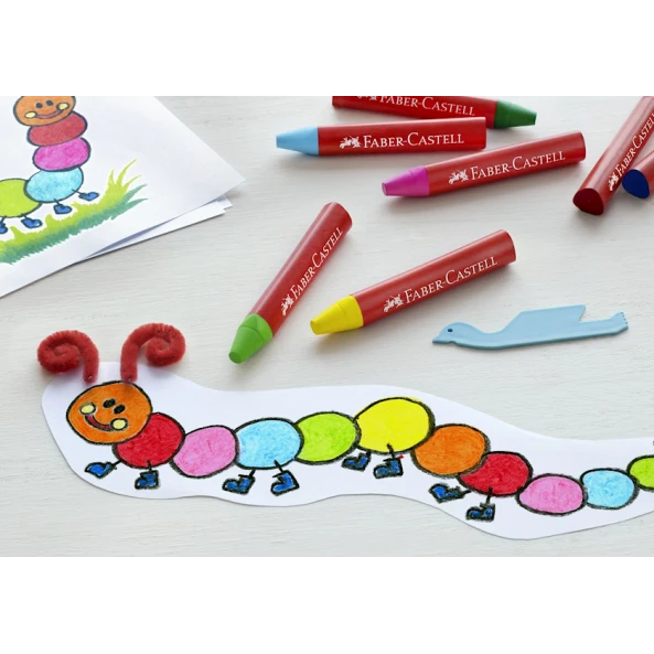 Набор мелков Faber-Castell 120011, 12 цветов Набор мелков Faber-Castell 120011, 12 цветов