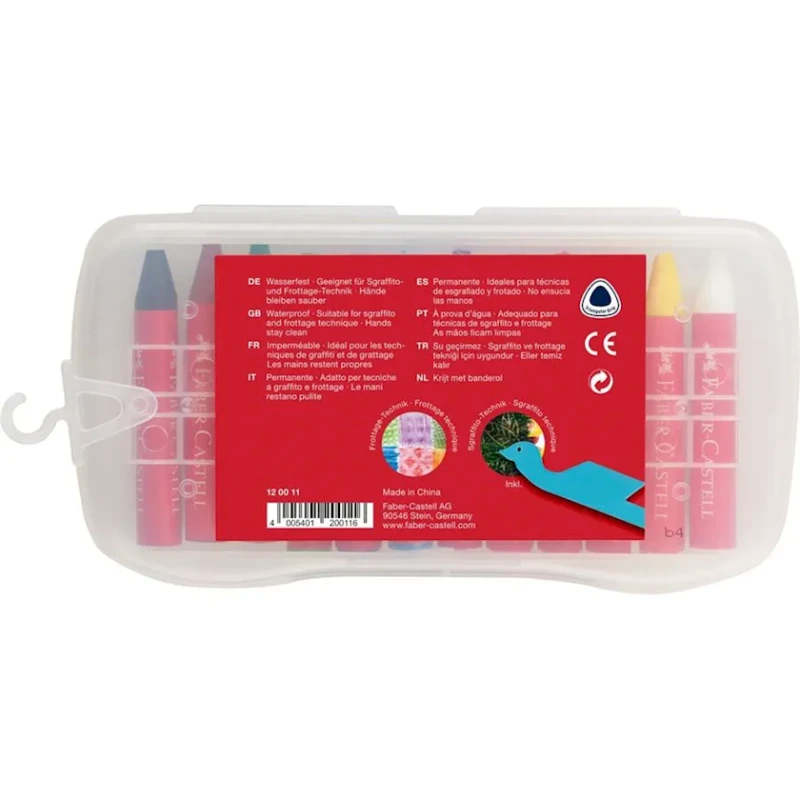 Набор мелков Faber-Castell 120011, 12 цветов Набор мелков Faber-Castell 120011, 12 цветов