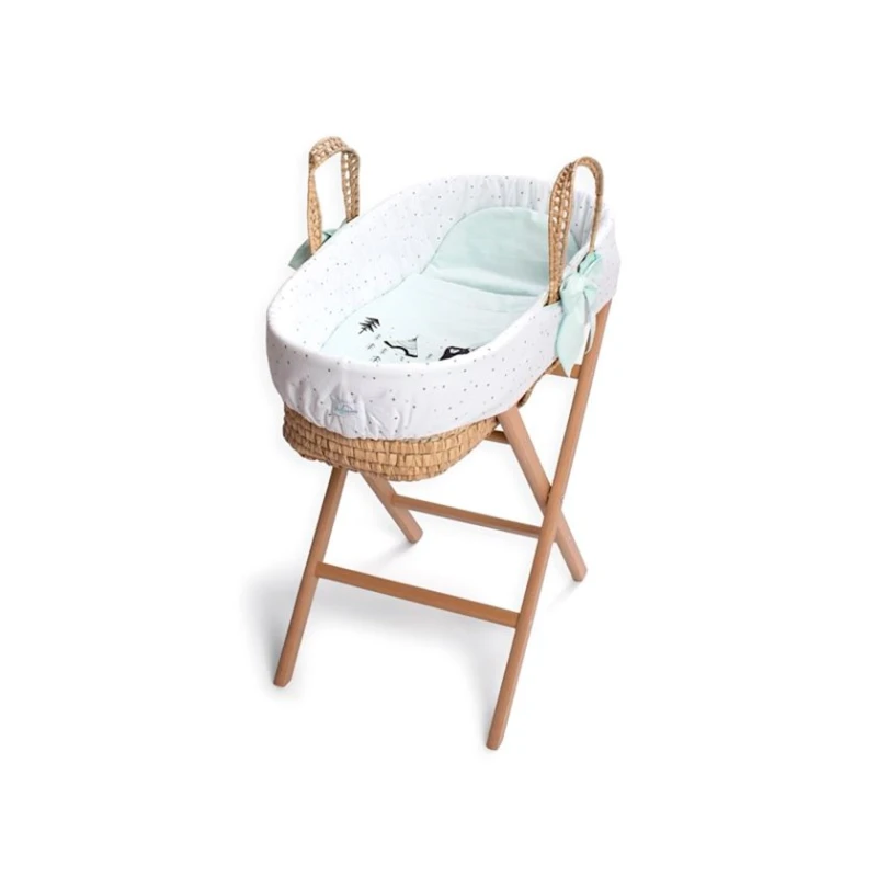 Набор для плетеных корзин Let's Go Funna Baby 9883, мятный Набор для плетеных корзин Let's Go Funna Baby 9883, мятный