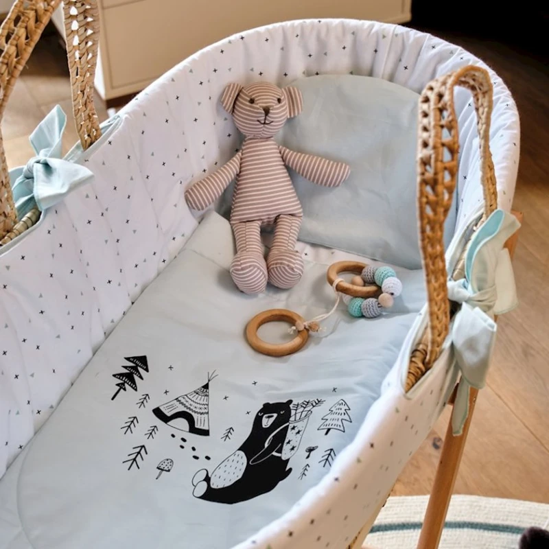 Набор для плетеных корзин Let's Go Funna Baby 9883, мятный Набор для плетеных корзин Let's Go Funna Baby 9883, мятный