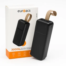 Внешний аккумулятор EUROACS EU-PB330 30000mAh 22.5W PD QC