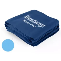 Пленка (лайнер) для бассейна Bestway Steel Pro 400x211x81 см, синий