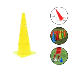 Məşq üçün konus 1599/1, 19x37 sm, sarı