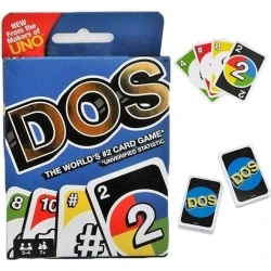Настольная игра Mattel UNO Dos, 2+ игрока от 7 лет