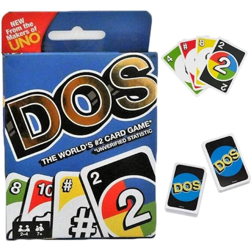 Настольная игра Mattel UNO Dos, 2+ игрока от 7 лет