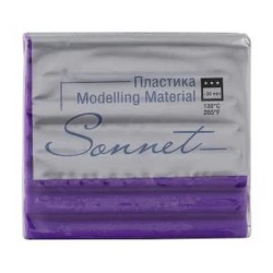 Полимерная глина Невская палитра Сонет, светлый фиолетовый, 56г