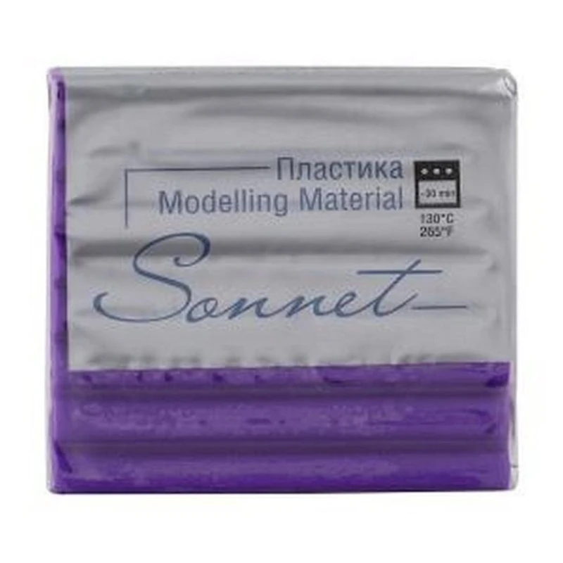 Полимерная глина Невская палитра Сонет, светлый фиолетовый, 56г Полимерная глина Невская палитра Сонет, светлый фиолетовый, 56г