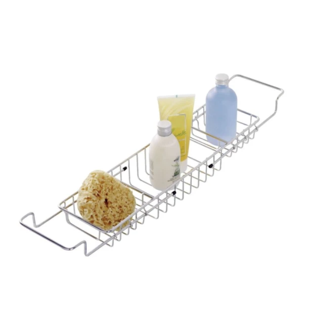 Полка для ваннной Wenko, 58.5x13 см, нержавеющая сталь, серебристый Полка для ваннной Wenko, 58.5x13 см, нержавеющая сталь, серебристый