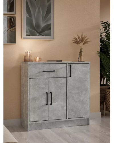 Komod 149900738Beton, 73х30х75 sm, LDSP, boz