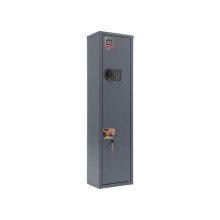 Silah seyfi AIKO Чирок 1018, elektron kodlu/açarlı, boz