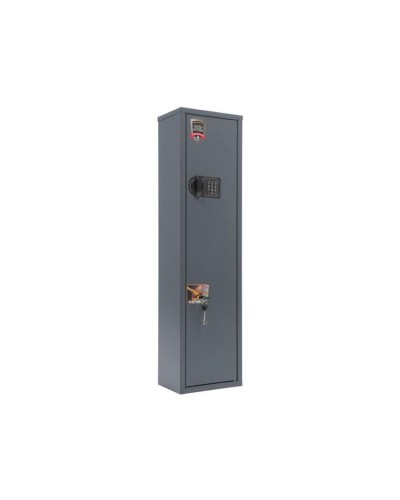 Silah seyfi AIKO Чирок 1018, elektron kodlu/açarlı, boz