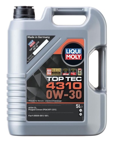 Motor yağı Liqui Moly Top Tec 4310 5W-30, 5 l