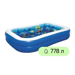 Надувной бассейн Bestway H572025177NP, разноцветный, 229x152x48 см, 600 л